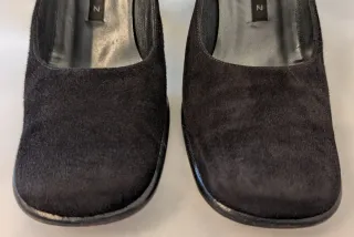 Zapatos Pura López ante color negro talla 38C