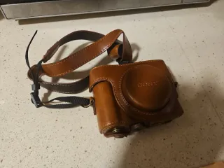 Funda cuero SONY DSC HX