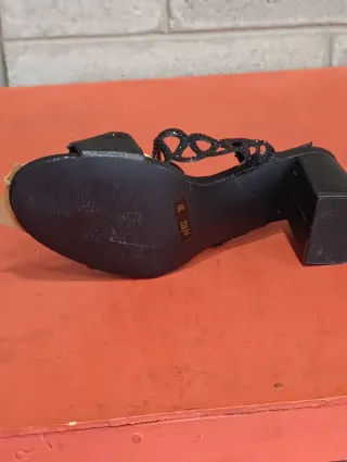 Sandalias fiesta negras