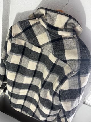 Chaqueta Green Coast a cuadros Talla S