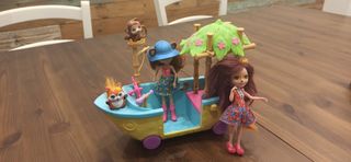 Nave Enchantimals con bambole e accessori