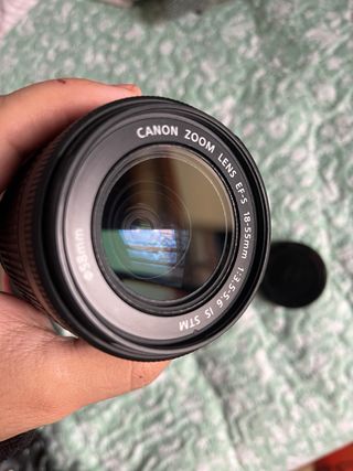 Objetivo Canon 18-55 IS