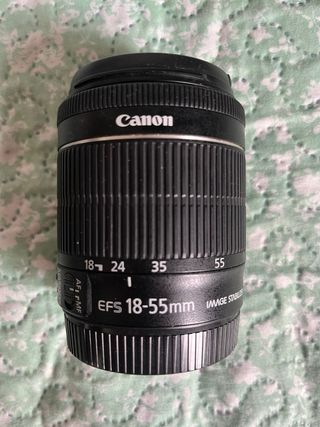 Objetivo Canon 18-55 IS