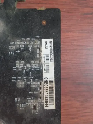 Gigabyte Nvidia GT 1030 Tarjeta Gráfica