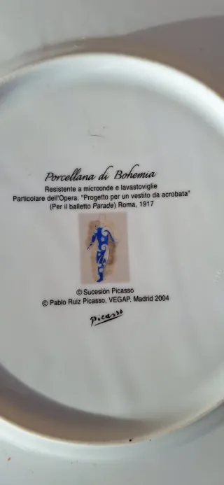 Piatto decorativo Picasso