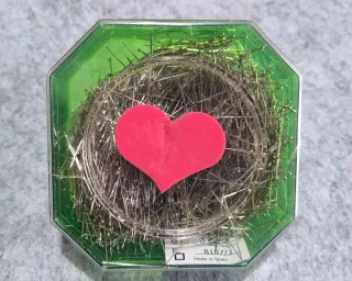 Caja de alfileres 250g número 8 níquel