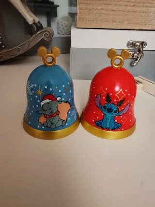 Campanelle Disney Stitch e Dumbo Natale