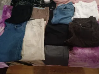 Lote de pantalones varios colores