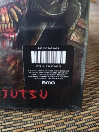 Iron Maiden Senjutsu CD Heavy Metal