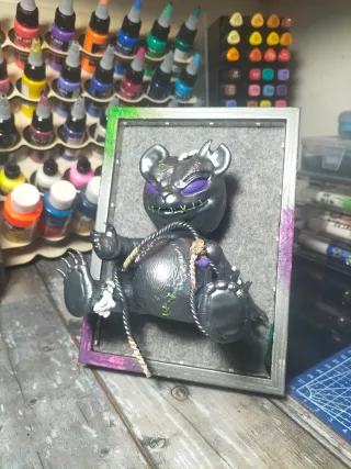 Quadro 3D Orso Voodoo