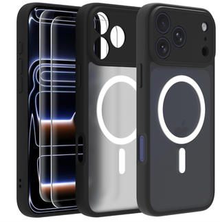 Cover iPhone 14 Pro Max Nero Magsafe Gom.