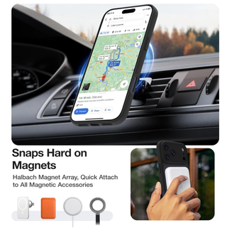 Cover iPhone 14 Pro Max Nero Magsafe Gom.