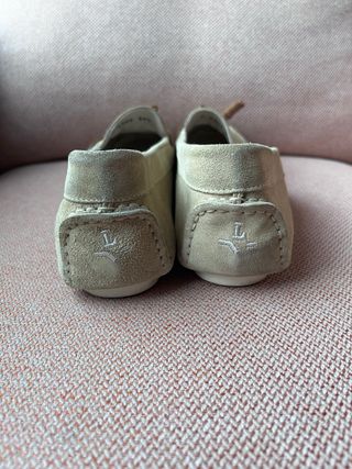 Náuticos Lottusse mujer beige ante