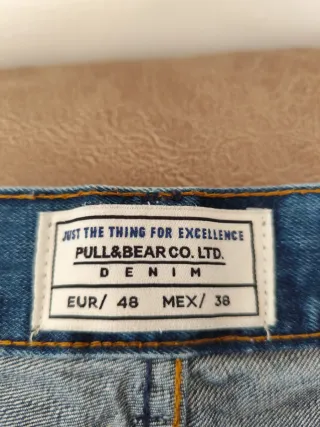 3 Pantalones vaqueros azules talla L