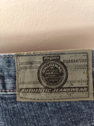 3 Pantalones vaqueros azules talla L