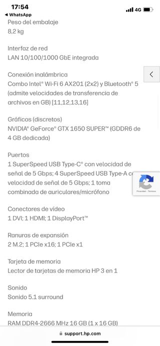 PC Gaming HP Pavilion TG01 Nero/Verde