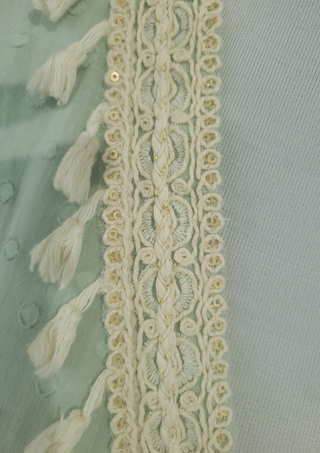 Camisa boho vintage de algodón