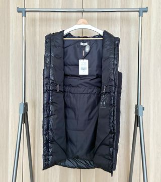 chaleco largo pluma PUNT ROMA