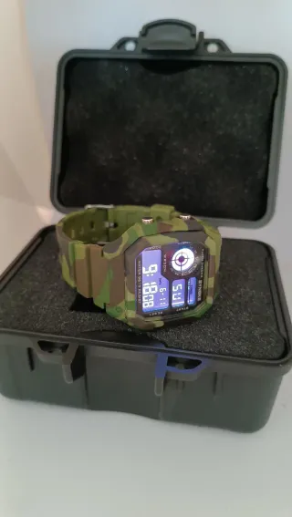 Reloj Digital Camuflaje Militar Nuevo