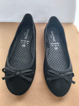 Manoletinas Marypaz ante negro talla 38