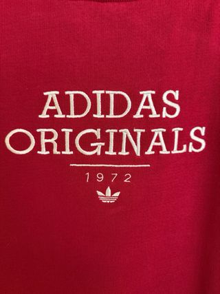 Sudadera Adidas Originals Vintage Roja