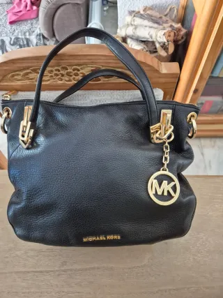 Bolso Michael Kors Negro y Dorado