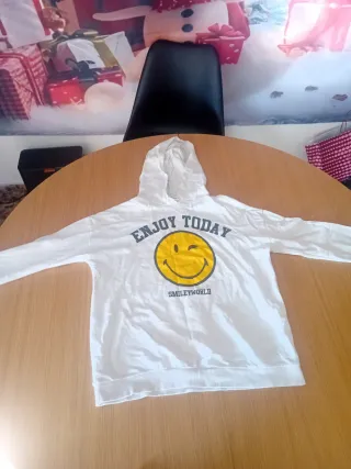 Sudadera Smiley Enjoy Today