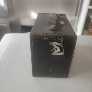 Cámara Kodak Brownie N.2 Antigua cajón fotos