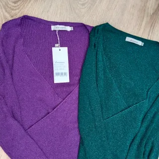 Maglie Brillo Metalizado taglia 40