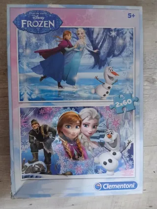 Puzzle Clementoni Frozen 2x60 piezas