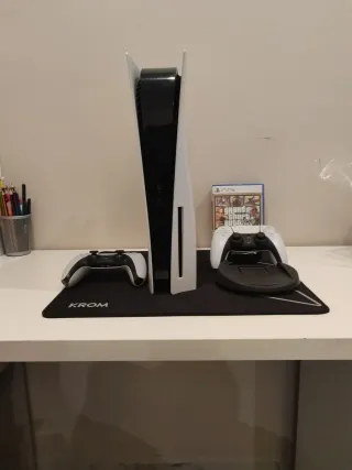 PS5 + 2 Mandos + 2 Juegos