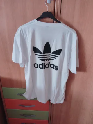 Camiseta Adidas Blanca Talla M