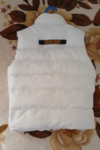 Chaleco Canada Goose Blanco
