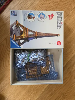 Puzzle 3D Ravensburger Torre Eiffel 216 piezas
