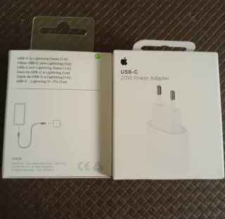 Caricatore Apple 20W + 2 Cavi USB-C Sigillato