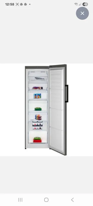 Congelador Vertical Beko 259L