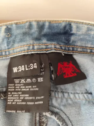 Pantalón vaquero hombre talla L