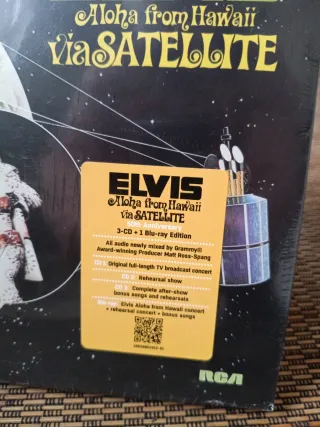 Elvis Aloha from Hawaii Via Satellite CD+Blu-ray