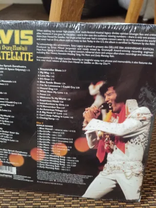 Elvis Aloha from Hawaii Via Satellite CD+Blu-ray
