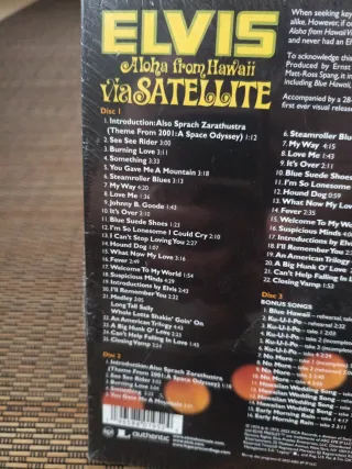 Elvis Aloha from Hawaii Via Satellite CD+Blu-ray