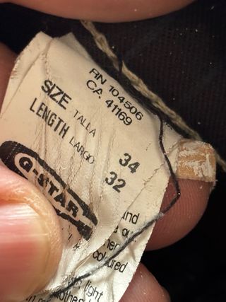 Pantalones G-Star RAW Azules Talla 34/32