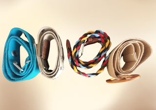 Lote 9 Cinturones Vintage Variados