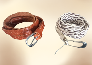 Lote 9 Cinturones Vintage Variados