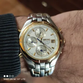 Seiko Chronograph 7t32-6m90 Oro/Argento