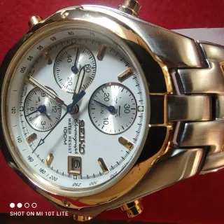 Seiko Chronograph 7t32-6m90 Oro/Argento