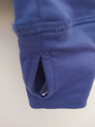 Camiseta térmica deportiva mujer azul