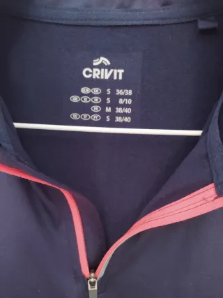 Camiseta térmica deportiva mujer azul