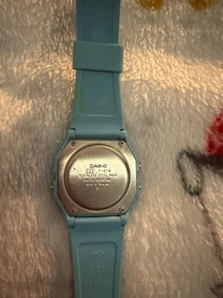 Reloj Casio Azul Digital