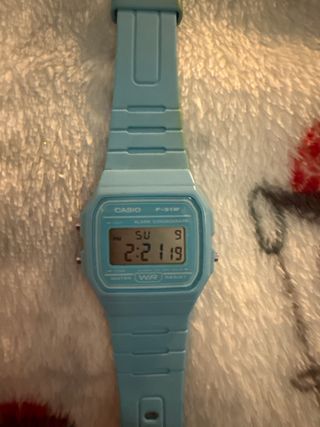 Reloj Casio Azul Digital