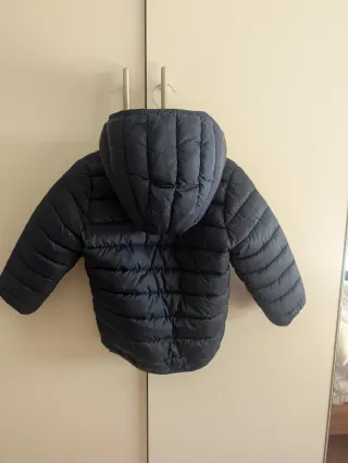 Piumino blu bimba/o 3 anni